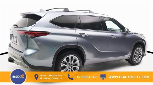 used 2020 Toyota Highlander car, priced at $33,400