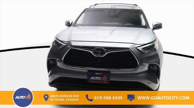 used 2020 Toyota Highlander car, priced at $33,400