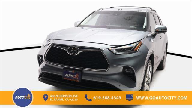 used 2020 Toyota Highlander car, priced at $33,900