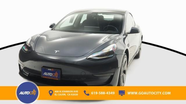 used 2022 Tesla Model 3 car, priced at $23,900