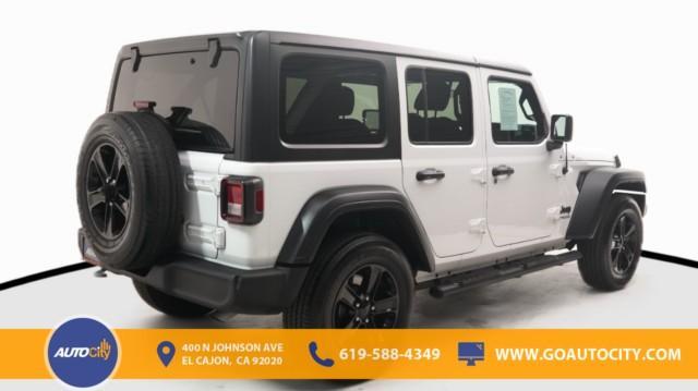 used 2020 Jeep Wrangler Unlimited car, priced at $27,500