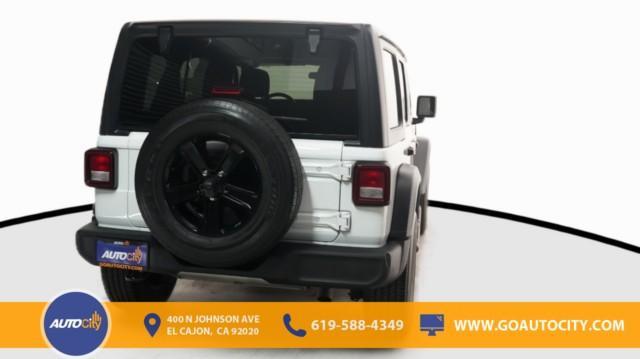 used 2020 Jeep Wrangler Unlimited car, priced at $27,500