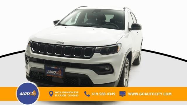 used 2024 Jeep Compass car, priced at $22,500