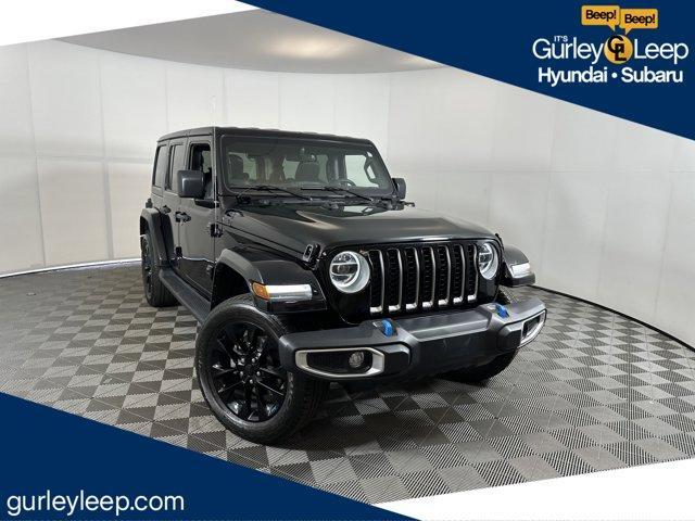 used 2022 Jeep Wrangler Unlimited 4xe car, priced at $32,171