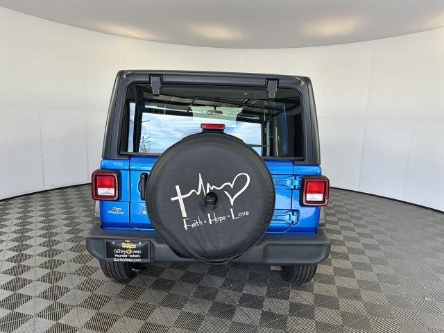 used 2022 Jeep Wrangler Unlimited car, priced at $30,725