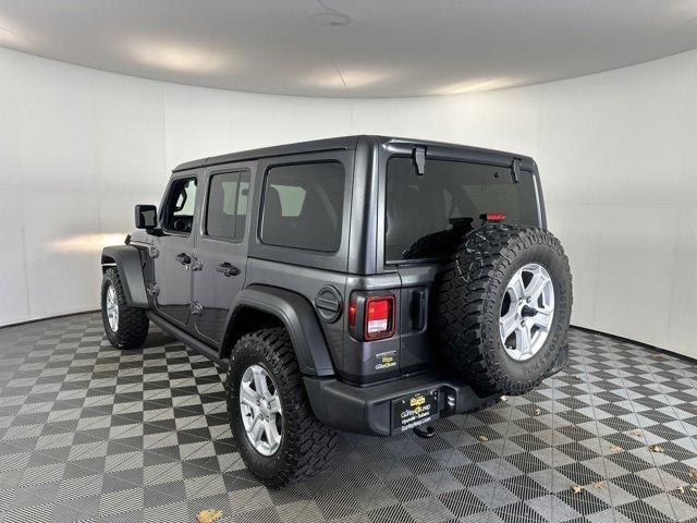 used 2021 Jeep Wrangler Unlimited car, priced at $30,796