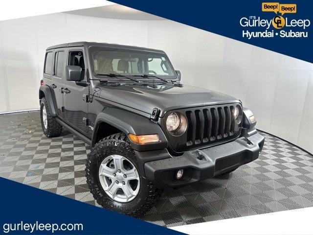 used 2021 Jeep Wrangler Unlimited car, priced at $30,796