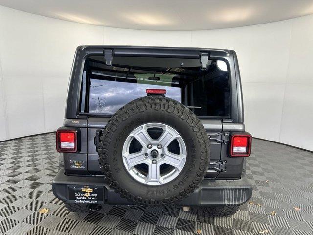 used 2021 Jeep Wrangler Unlimited car, priced at $30,796