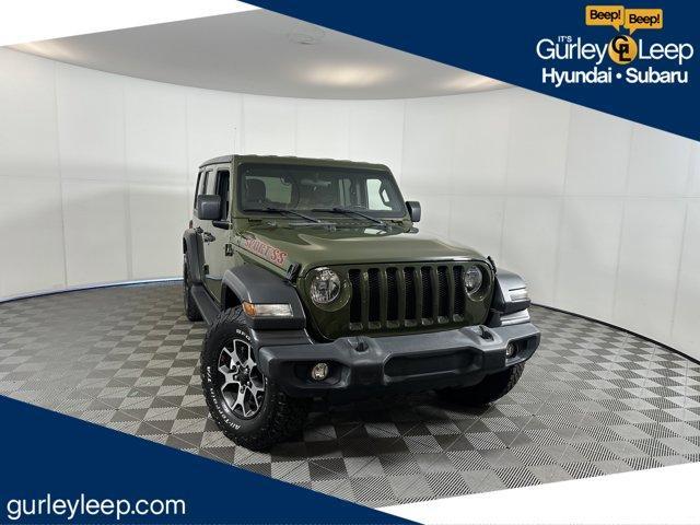 used 2020 Jeep Wrangler Unlimited car, priced at $24,793