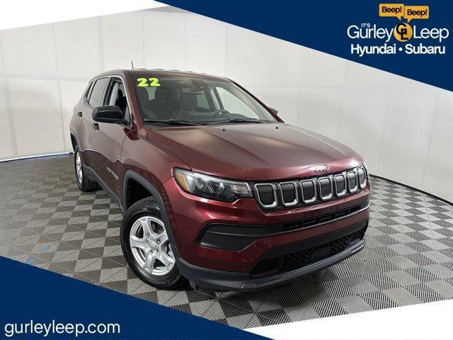 used 2022 Jeep Compass car, priced at $19,684