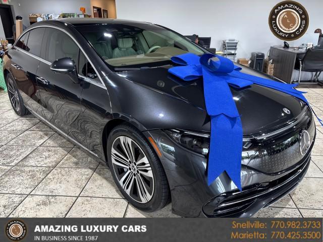 used 2022 Mercedes-Benz EQS 580 car, priced at $43,999
