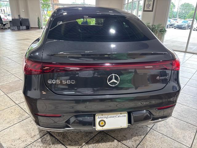 used 2022 Mercedes-Benz EQS 580 car, priced at $43,999