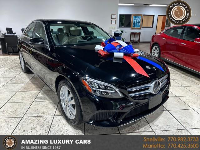 used 2019 Mercedes-Benz C-Class car, priced at $23,449