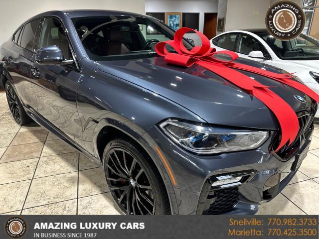 used 2021 BMW X6 car, priced at $49,999