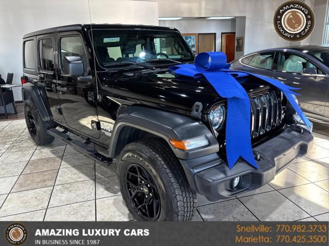 used 2018 Jeep Wrangler Unlimited car, priced at $26,999