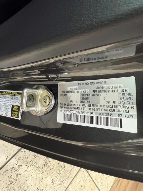 used 2024 Mazda MX-5 Miata RF car, priced at $31,999