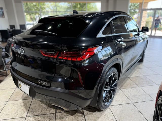 used 2022 INFINITI QX55 car, priced at $27,599