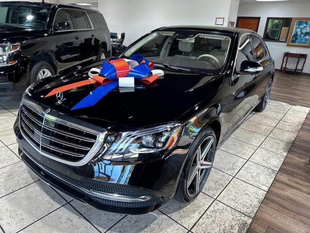 used 2018 Mercedes-Benz S-Class car, priced at $44,999