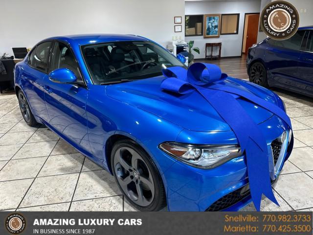 used 2018 Alfa Romeo Giulia car, priced at $17,999