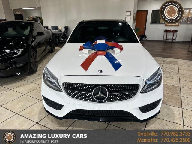 used 2018 Mercedes-Benz AMG C 43 car, priced at $31,999