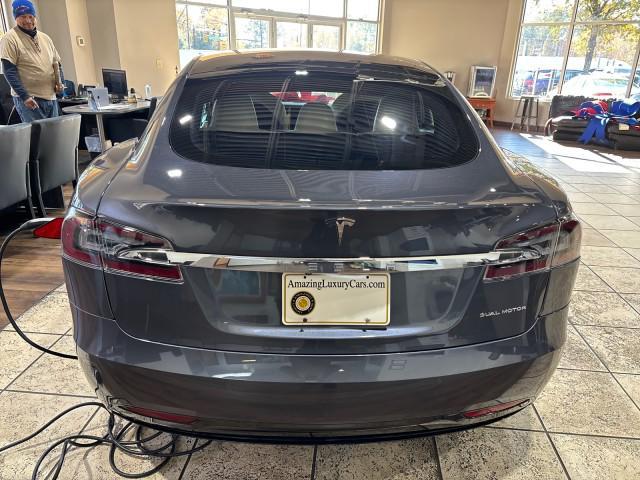 used 2021 Tesla Model S car, priced at $34,999