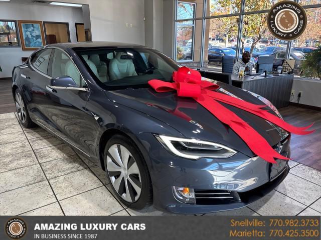 used 2021 Tesla Model S car, priced at $34,999