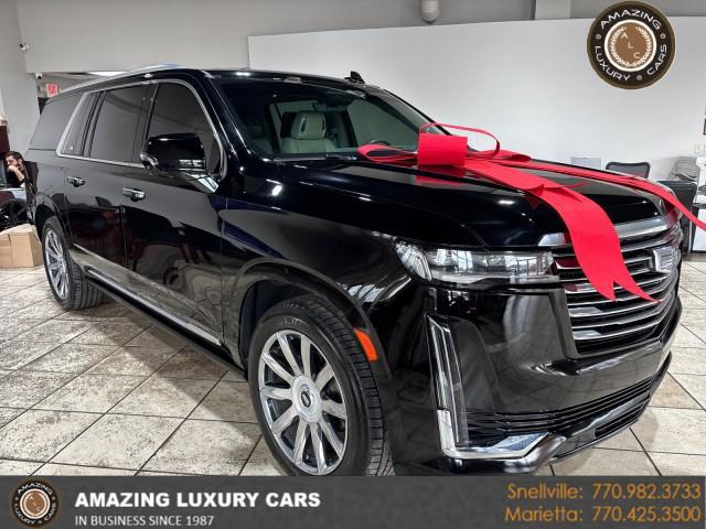 used 2021 Cadillac Escalade ESV car, priced at $63,999