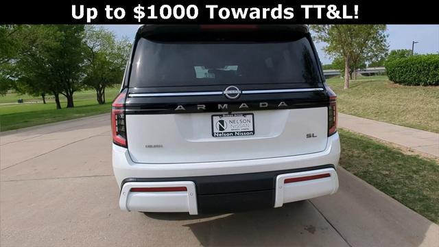 new 2025 Nissan Armada car, priced at $73,475