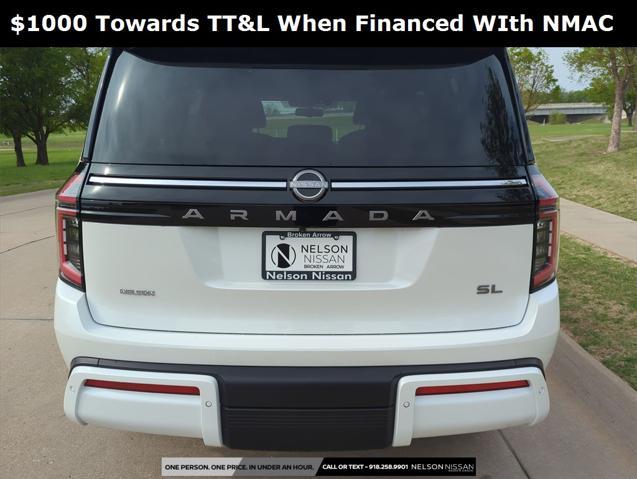 new 2025 Nissan Armada car, priced at $73,475