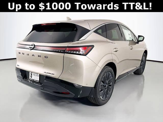 new 2025 Nissan Murano car, priced at $47,977