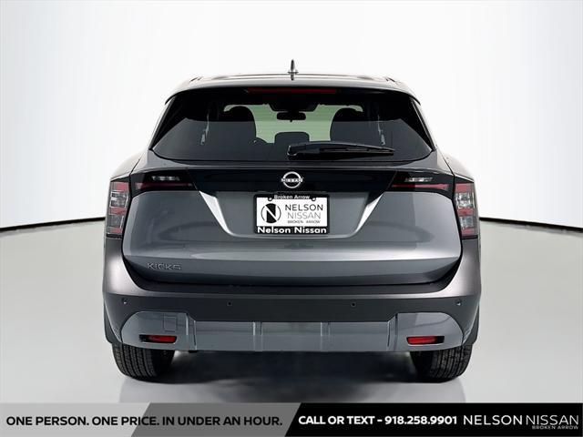 new 2025 Nissan Kicks car, priced at $25,190