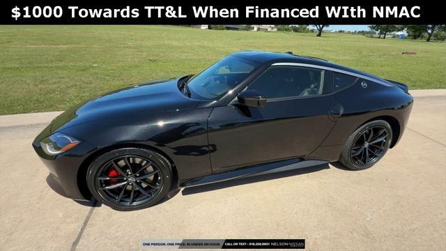 new 2025 Nissan Z car, priced at $52,750