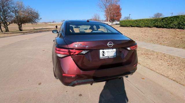 new 2025 Nissan Sentra car, priced at $25,780