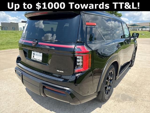 new 2025 Nissan Armada car, priced at $77,994