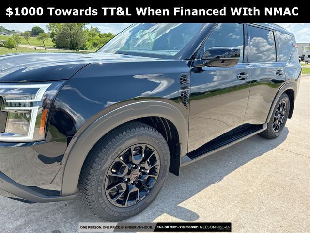 new 2025 Nissan Armada car, priced at $77,994