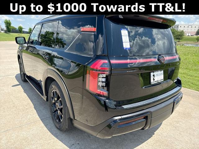 new 2025 Nissan Armada car, priced at $77,994
