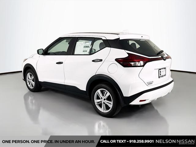new 2025 Nissan Kicks car, priced at $22,958