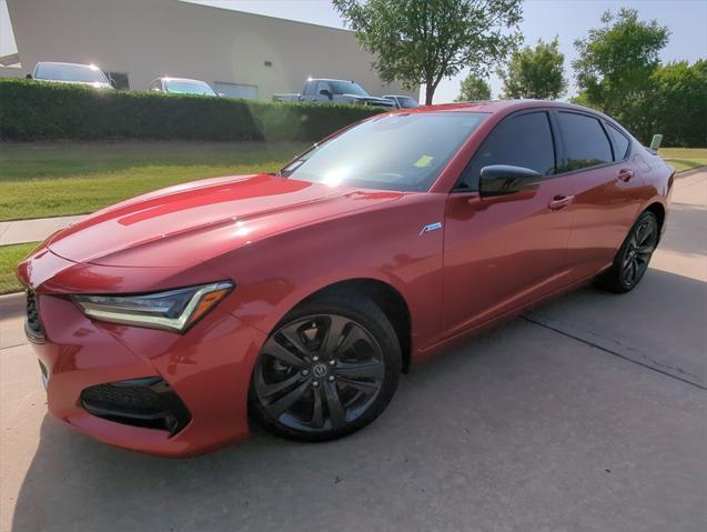 used 2023 Acura TLX car, priced at $34,577