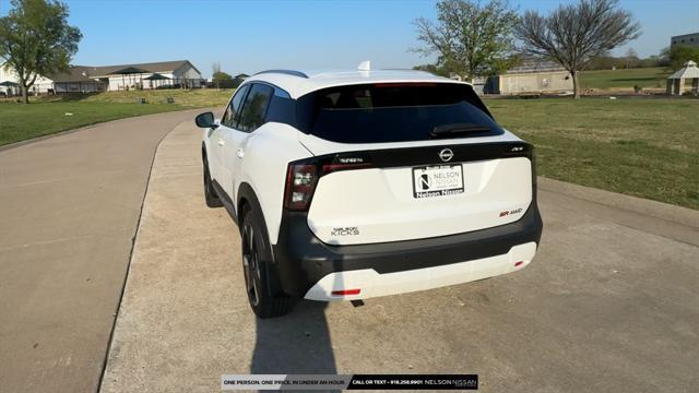 new 2025 Nissan Kicks car, priced at $28,276
