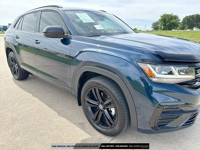 used 2023 Volkswagen Atlas Cross Sport car, priced at $34,999