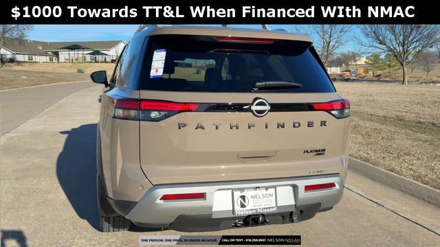 new 2025 Nissan Pathfinder car, priced at $51,450
