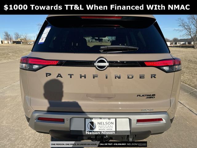 new 2025 Nissan Pathfinder car, priced at $51,450
