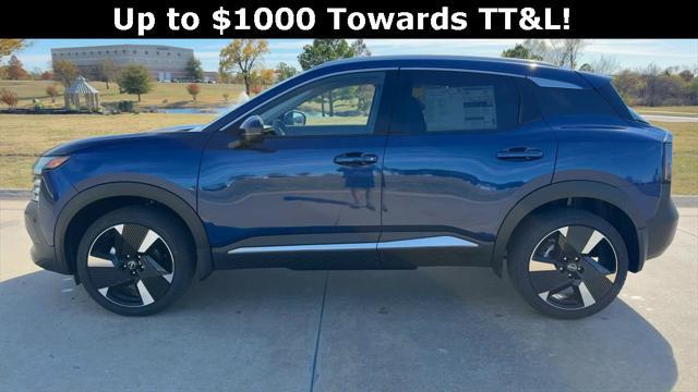 new 2025 Nissan Kicks car, priced at $28,544