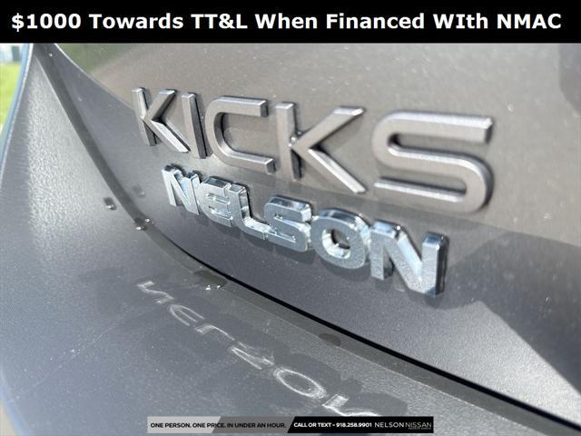 new 2025 Nissan Kicks car, priced at $28,744