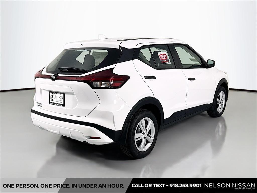new 2025 Nissan Kicks car, priced at $23,461