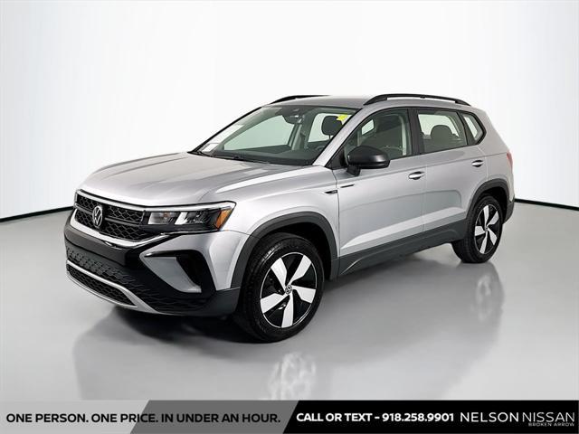 used 2024 Volkswagen Taos car, priced at $24,794