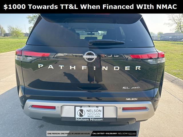 new 2025 Nissan Pathfinder car, priced at $43,141