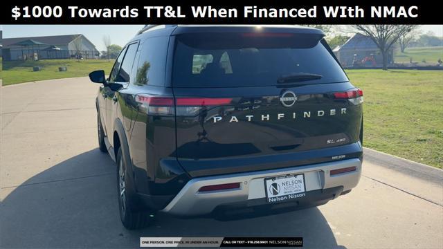 new 2025 Nissan Pathfinder car, priced at $43,141