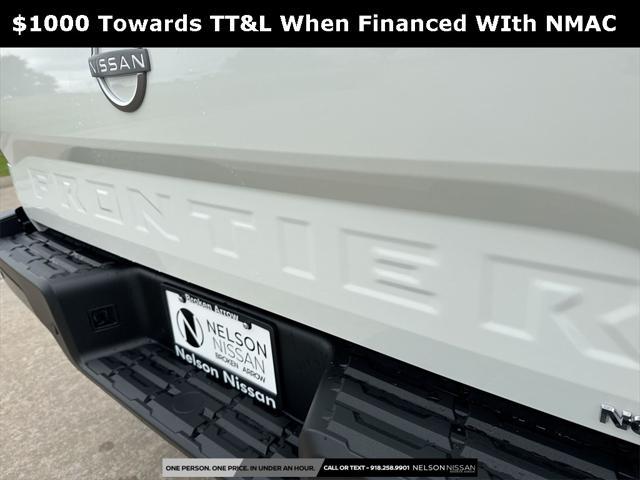 new 2025 Nissan Frontier car, priced at $35,140
