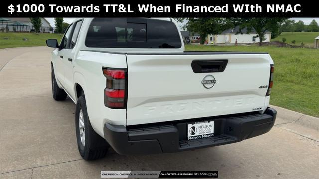new 2025 Nissan Frontier car, priced at $35,140
